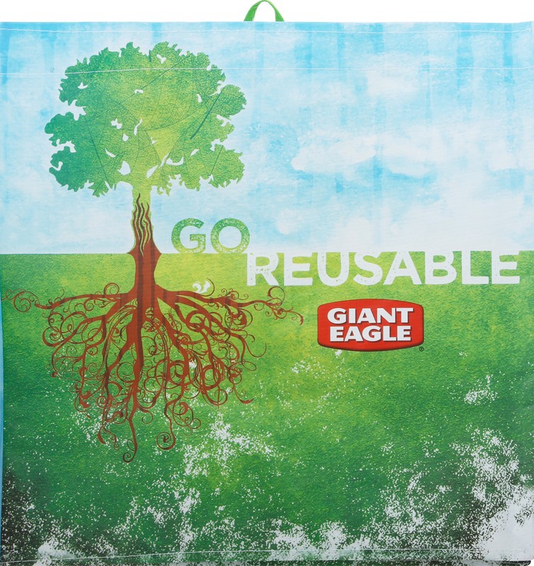 slide 4 of 4, Earth Wise Earthwise Bags Earthwise Bag Co. Inc. Reusable Tree Print Bag, 1 ct
