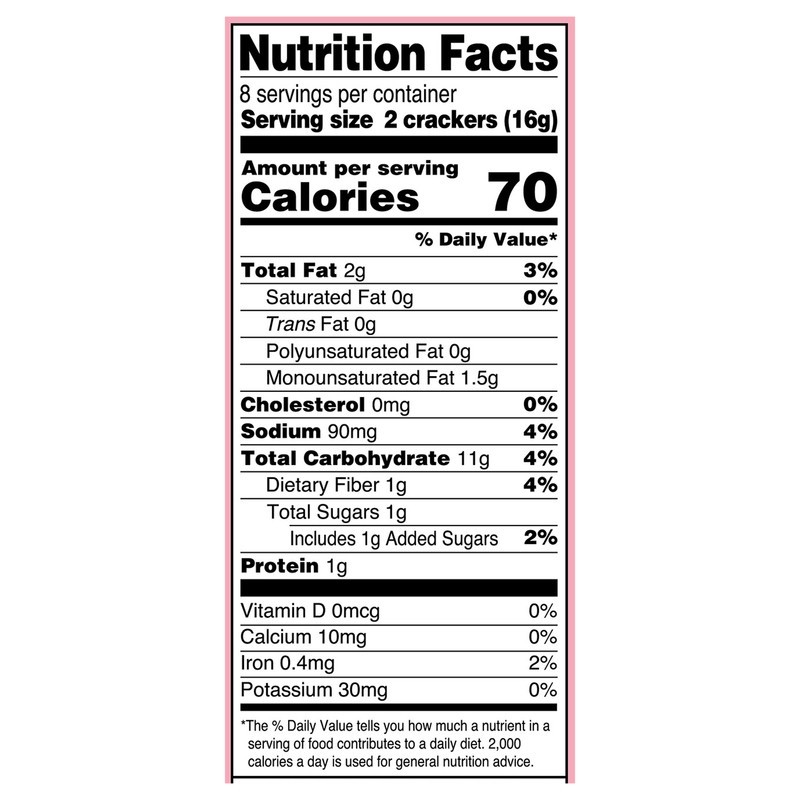 slide 5 of 5, Back to Nature Flatbread Crackers, Pink Himalayan Salt, 5 oz