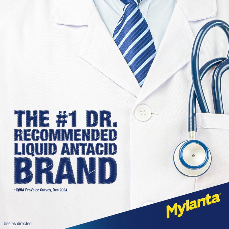 slide 5 of 5, Mylanta Liquid Antacid & Antigas, Vanilla Caramel Flavor, 12fl. oz, 12 fl oz