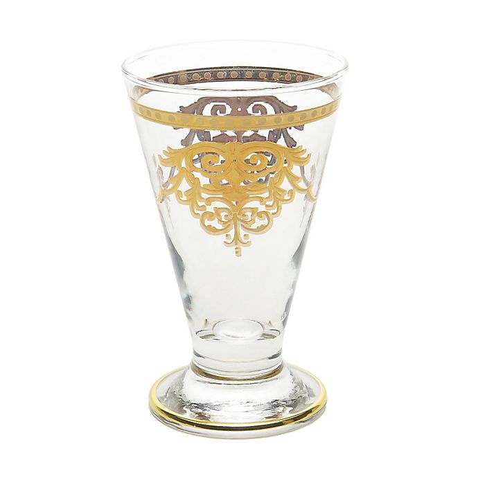 slide 1 of 1, Classic Touch Glim Tumblers - Gold, 6 ct