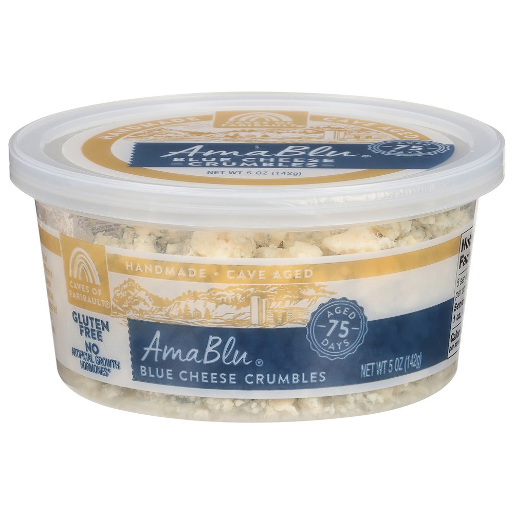 slide 1 of 1, Caves of Faribault AmaBlu Blue Cheese Crumbles 5 oz, 5 oz