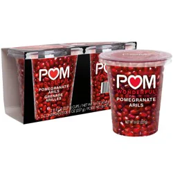 POM Wonderful Pomegranate Arils, Ready to Eat Pomegranate Seeds, 2-8 oz