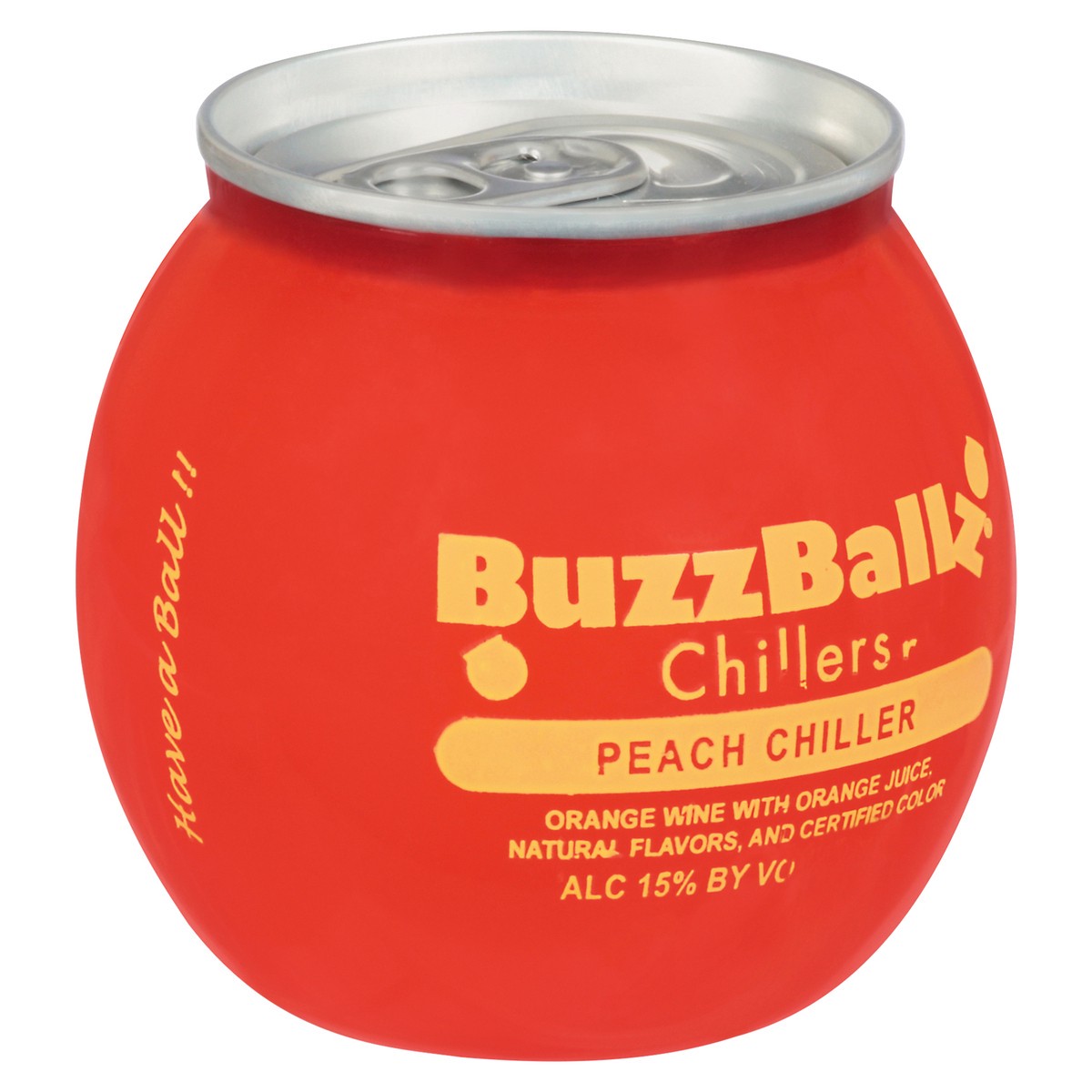 slide 6 of 11, BuzzBallz Peach Chiller Chillers 187 ml, 187 ml