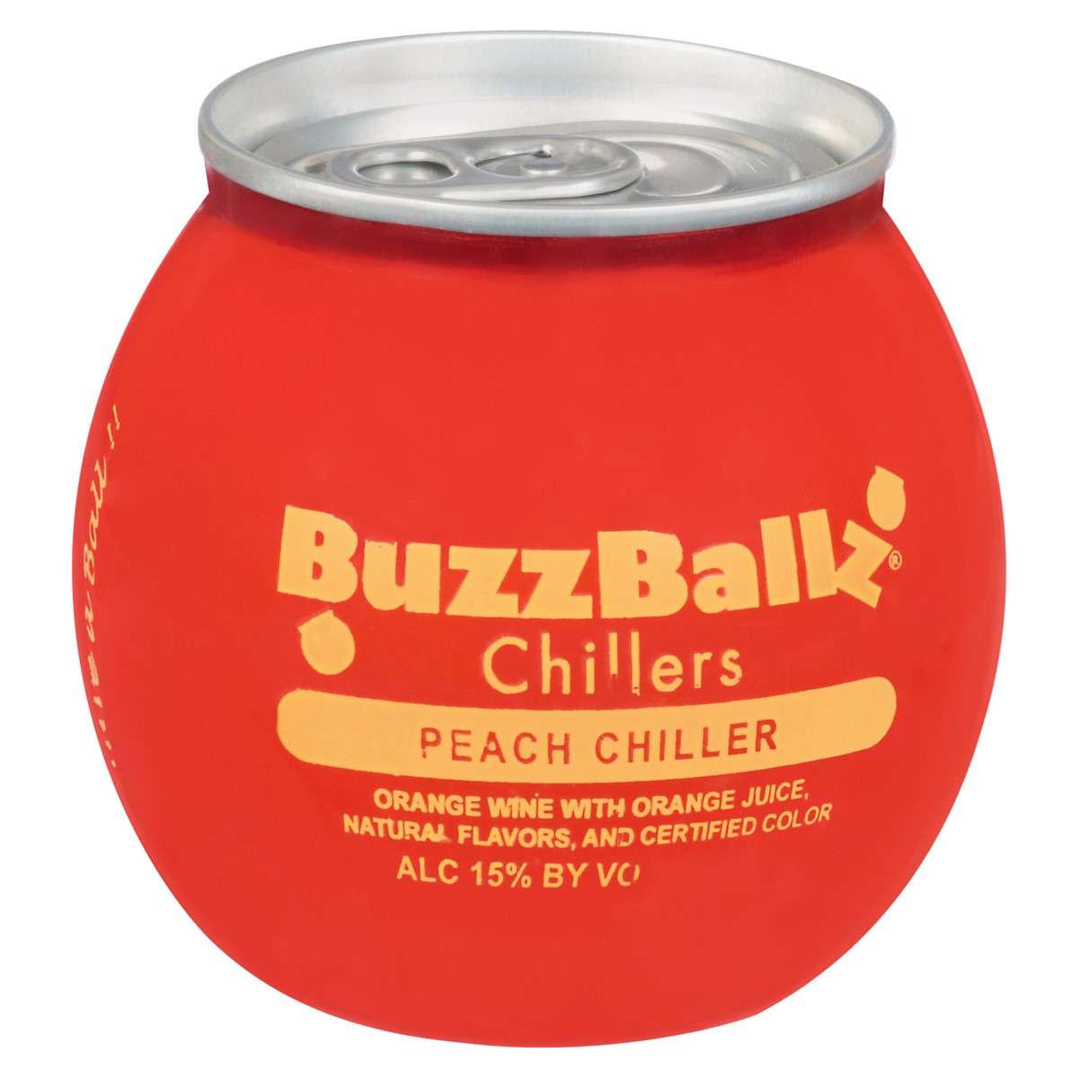 slide 4 of 11, BuzzBallz Peach Chiller Chillers 187 ml, 187 ml