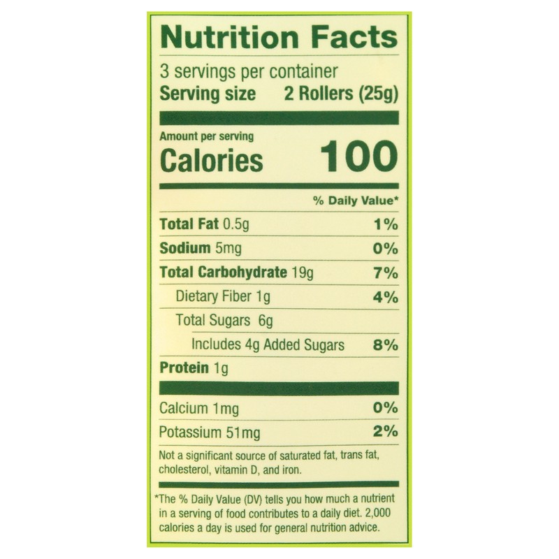 slide 4 of 5, Friendly Grains Apple Cinnamon Crunchy Rollers 6 ea, 6 ct