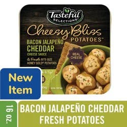 Tasteful Selections® 16oz Cheesy Bliss Potatoes Bacon Jalapeño Cheddar, 16 oz