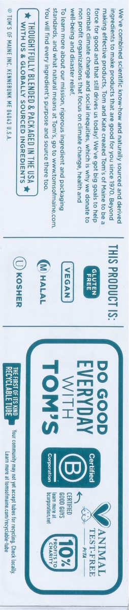 slide 16 of 17, Tom's of Maine Tom’s of Maine Natural Activated Charcoal Toothpaste with Fluoride, 4 oz