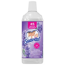 Suavitel Fabric Softener Soothing Lavendar Scent 13.5 Ounces