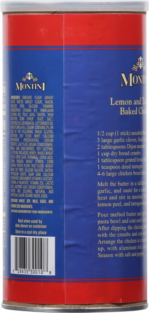 slide 3 of 4, Montini Plain Bread Crumbs, 1 ct