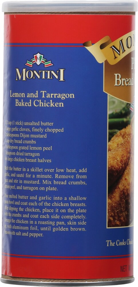 slide 4 of 4, Montini Plain Bread Crumbs, 1 ct