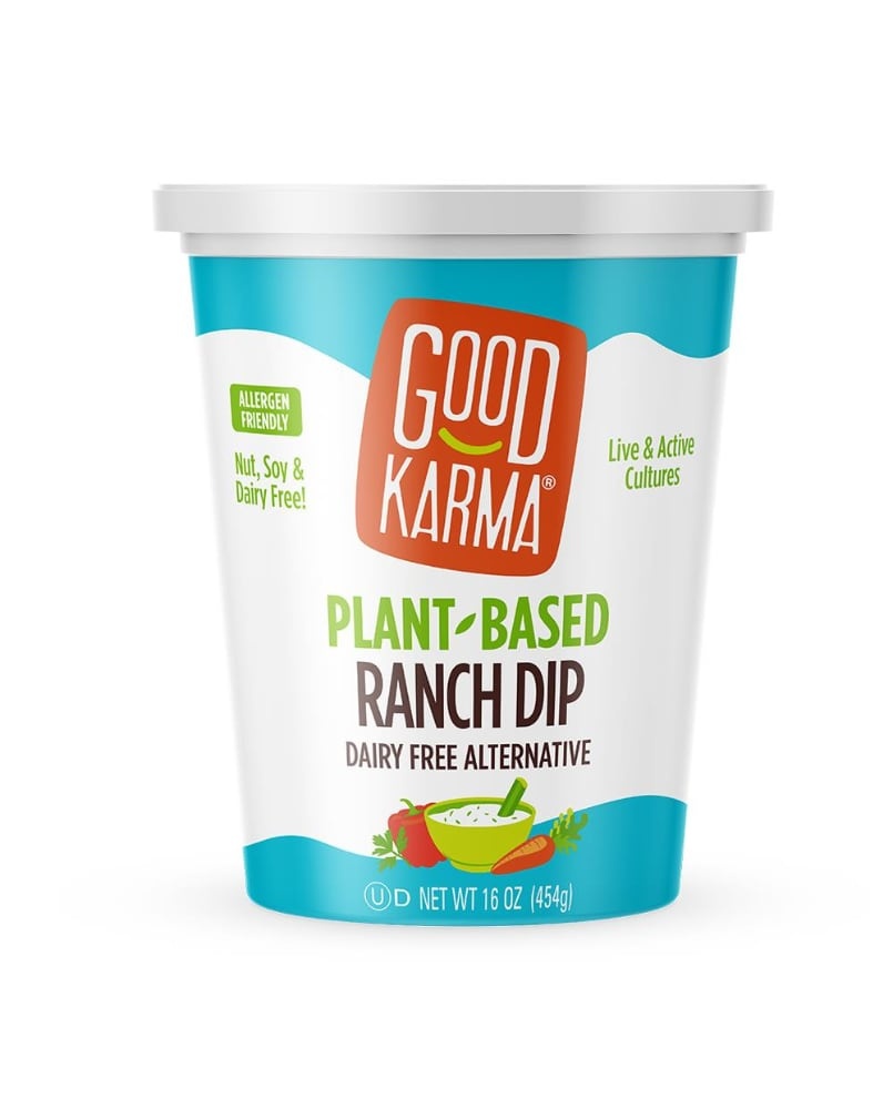 slide 1 of 1, Good Karma Dairy-Free Alternative Ranch Dip, 16 oz