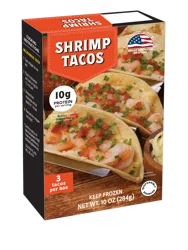 Shrimp Tacos Green Chile