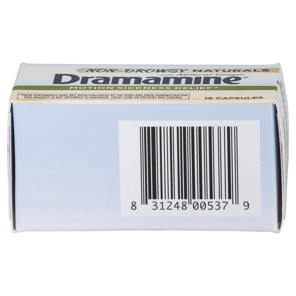 slide 3 of 5, Dramamine From the Makers of Dramamine, Advanced Herbals Motion Sickness Relief - Non-Drowsy, Naturals With Ginger, 18 Count, 18 ct