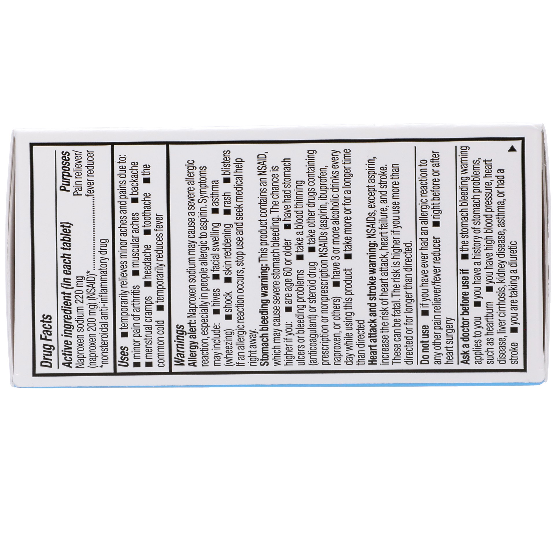 slide 2 of 6, TopCare Naproxen Sodium Tablet, 50 ct