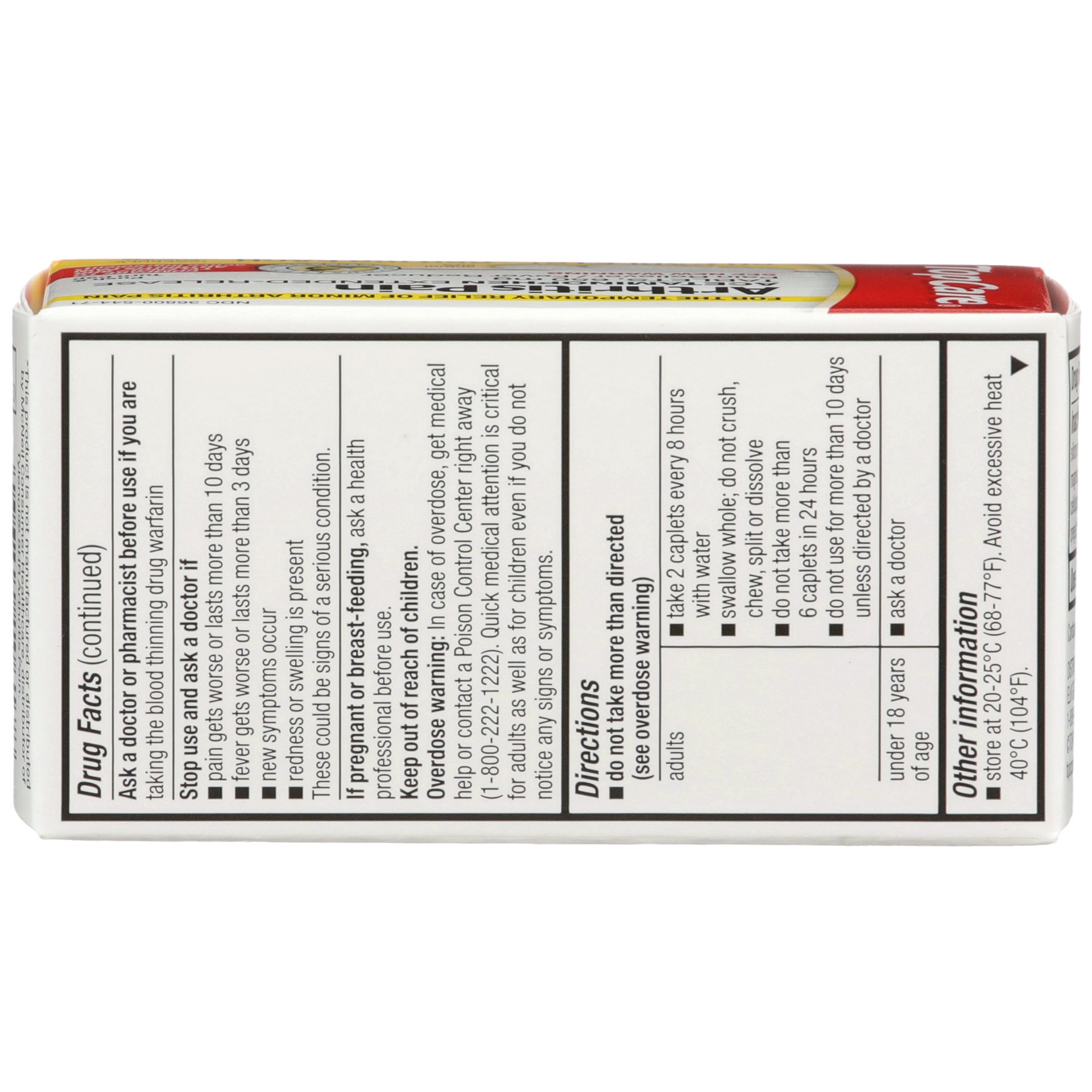 slide 4 of 6, TopCare Top Care Arthritis Pain Extended-Release Tablets, 50 ct