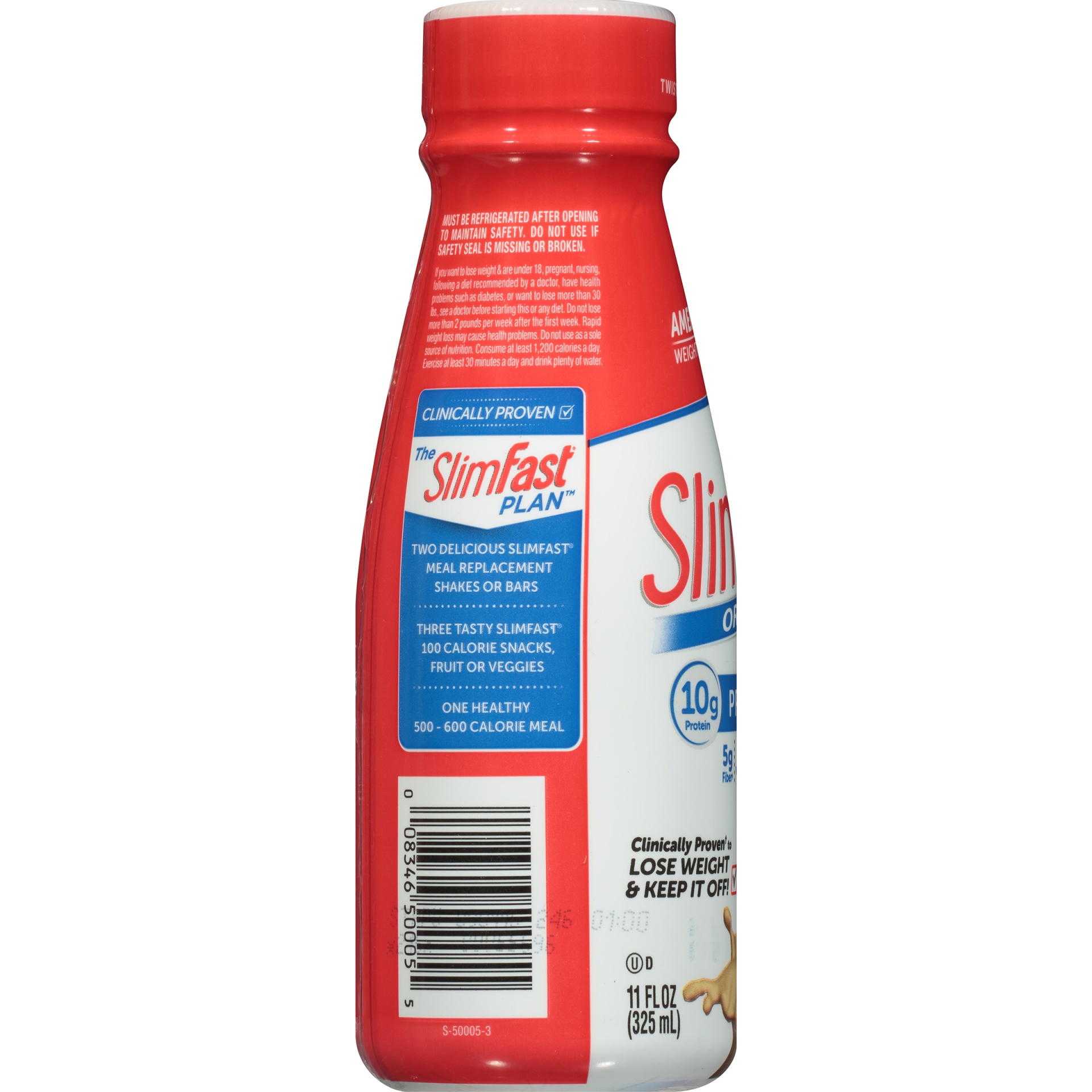 slide 2 of 6, SlimFast Original Cappuccino Delight Meal Replacement Shake, 11 fl oz