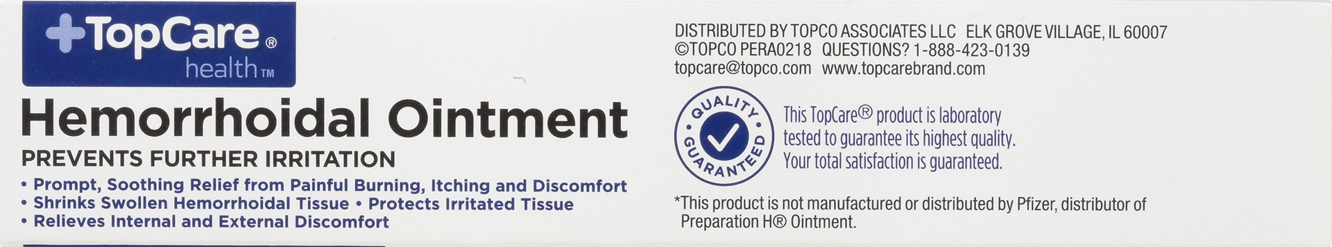 slide 4 of 6, Topcare Hermorrhoidal Ointment, 2 oz