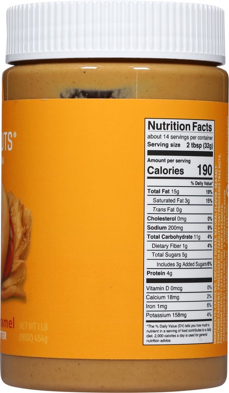 slide 3 of 5, Octonuts Sea Salt Caramel Cashew Butter 16 oz, 16 oz