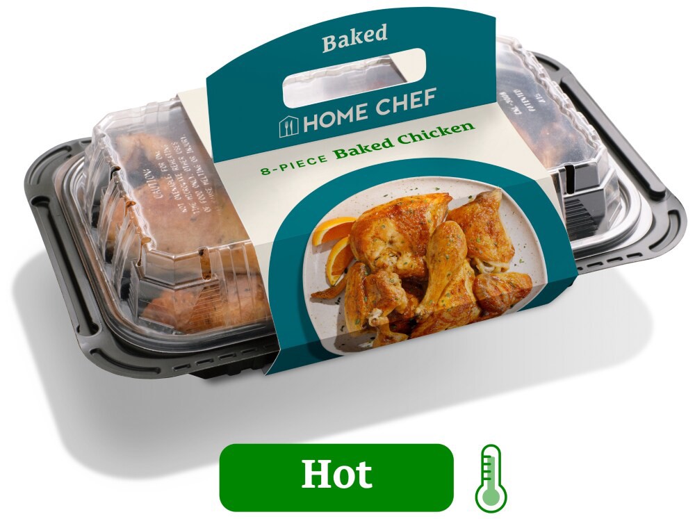 slide 2 of 3, Home Chef Baked Chicken (Not Available Before 11:00 Am Daily), 8 ct