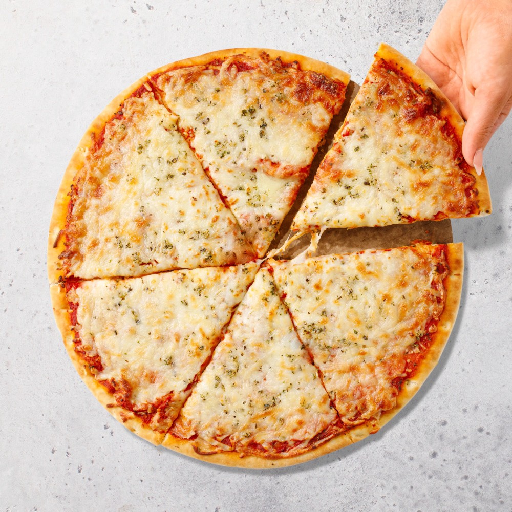 slide 4 of 4, Home Chef Oven Ready Entree Five Cheese Pizza, 21.5 oz