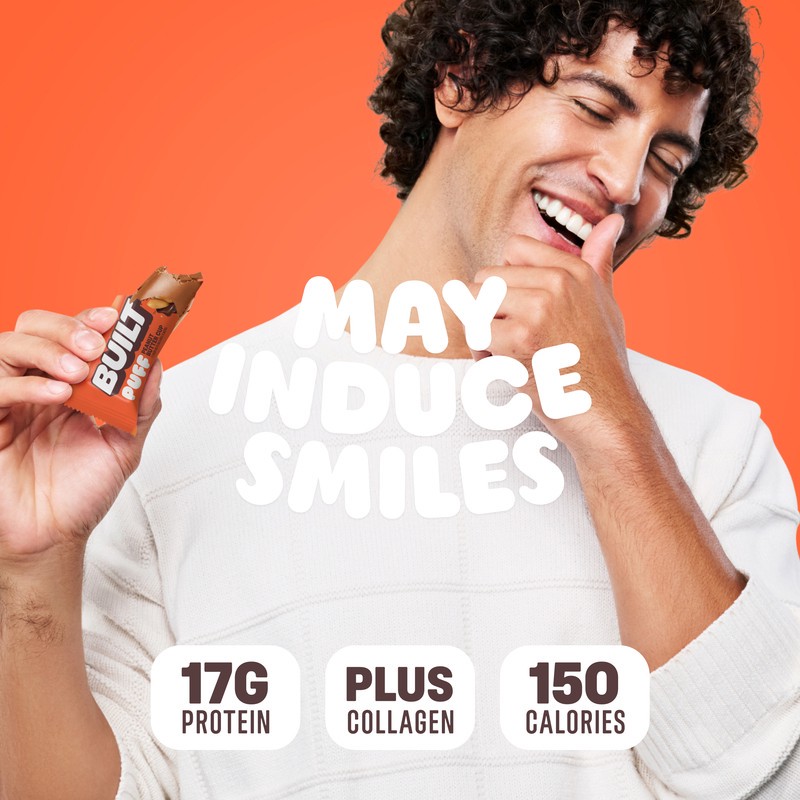 slide 3 of 3, Built Puff Peanut Butter Cup Protein Bar 1.41 oz, 1.41 oz