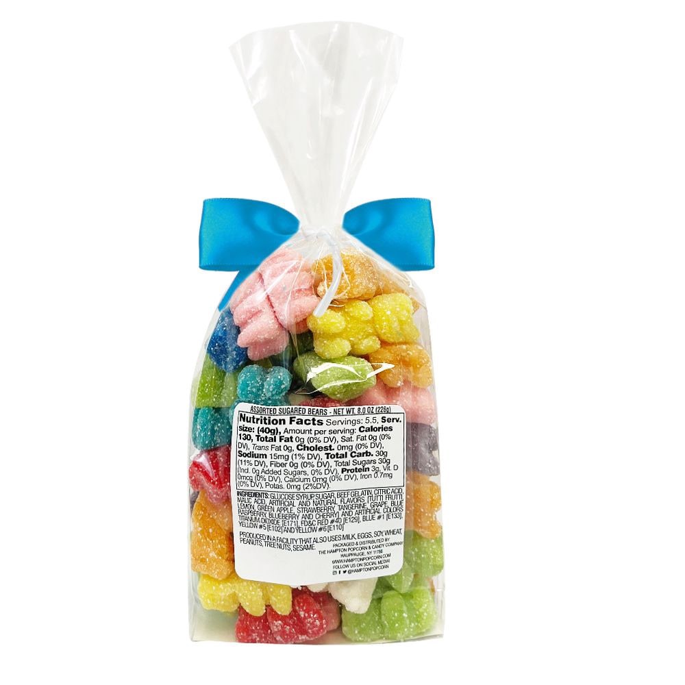 slide 2 of 2, Sweet Shoppe Assorted Sugared Bears, 8 oz