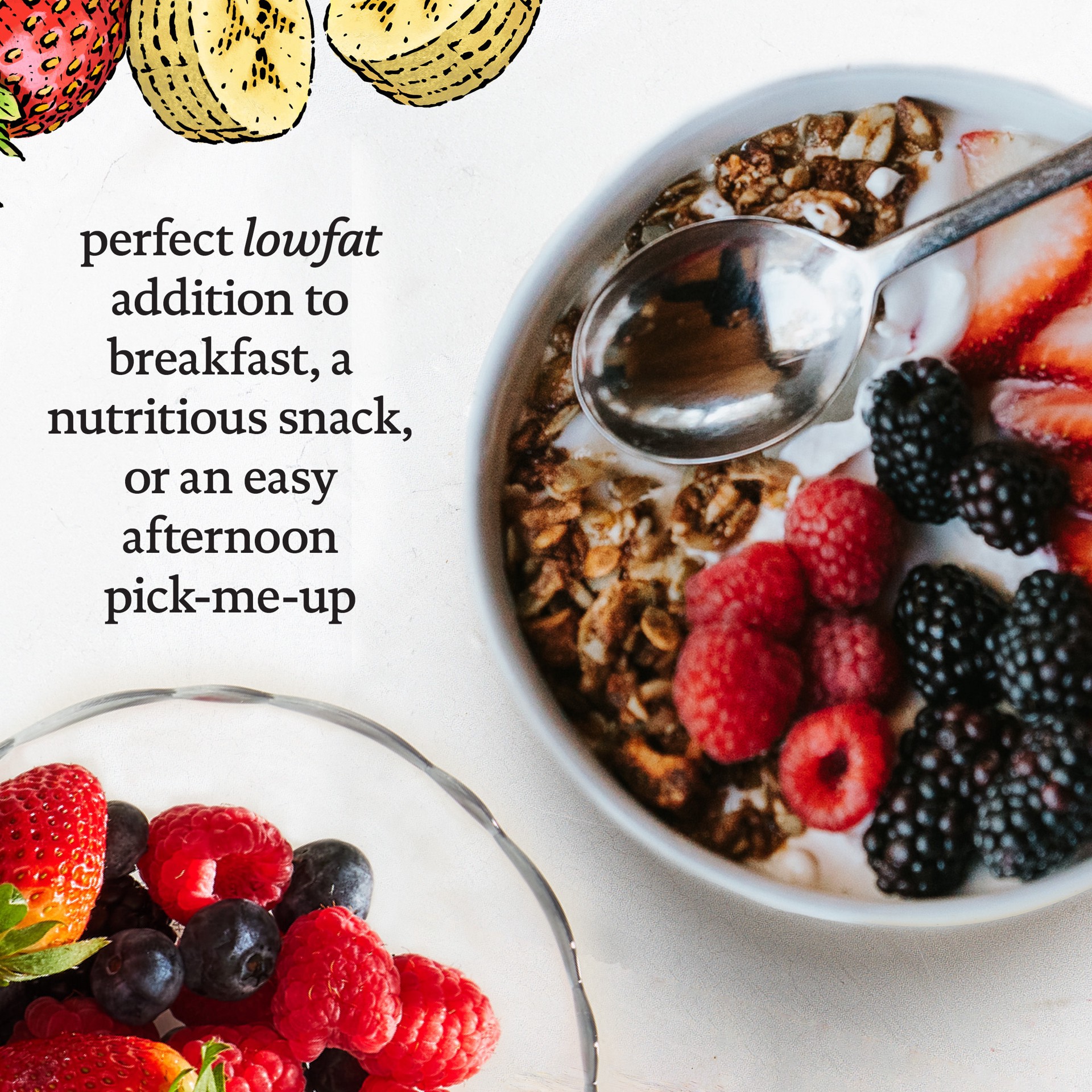 slide 2 of 6, Siggi's Low-Fat Icelandic Strained Skyr Yogurt - Strawberry Banana, 5.3 oz