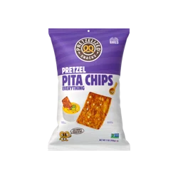 Pretzelized Snacks Everything Pretzel Pita Chips 7 oz