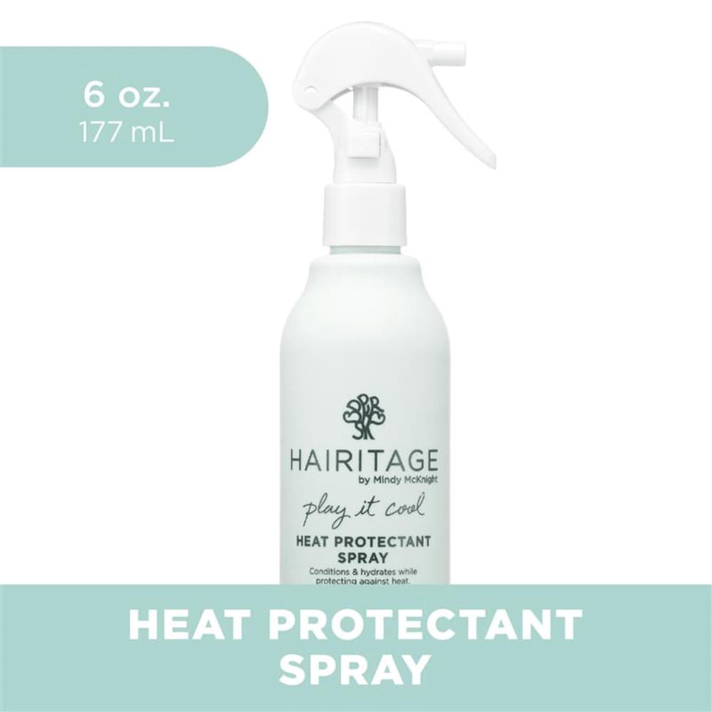 slide 2 of 4, Hairitage by Mindy McKnight Heat Protectant Spray 6 fl oz, 6 fl oz