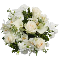Giant Eagle White Diamond Bouquet
