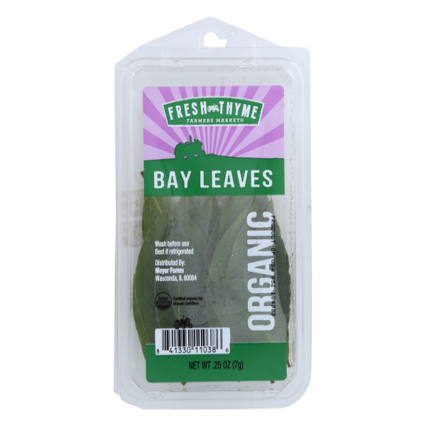 slide 1 of 1, Fresh Thyme Organic Bay Leaves, 1 ct
