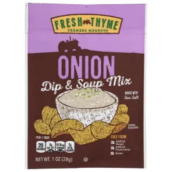 Fresh Thyme Onion Dip & Soup Mix