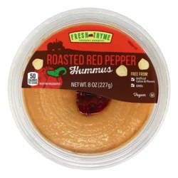Fresh Thyme Hummus Roasted Red Pepper