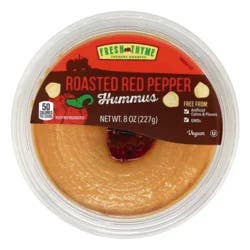 Fresh Thyme Hummus Roasted Red Pepper