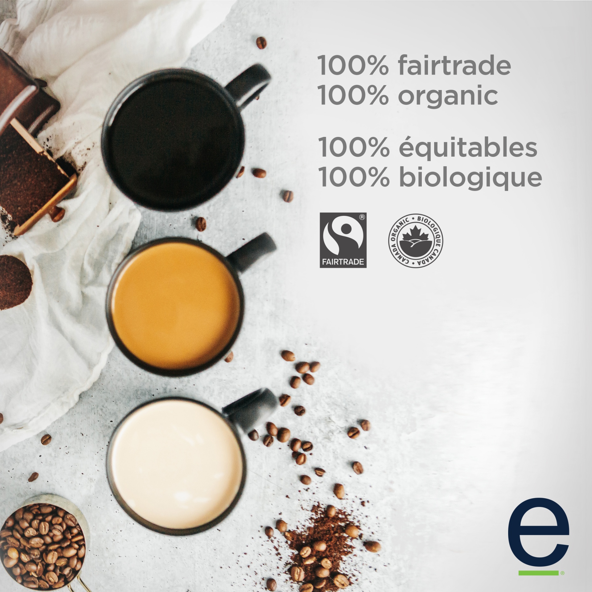 slide 6 of 9, Ethical Bean Fairtrade Organic Coffee, Decaf Dark Roast, Whole Bean Coffee, 1 ct