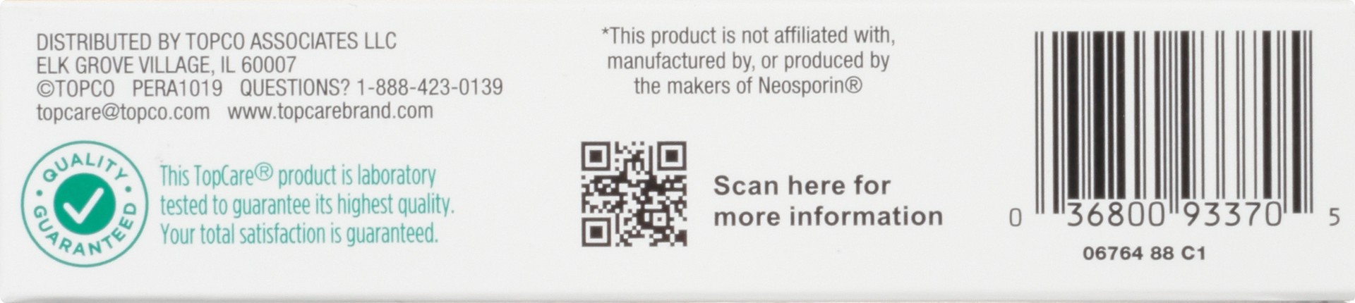 slide 6 of 6, TopCare Triple Antibiotic Ointment, 1 oz