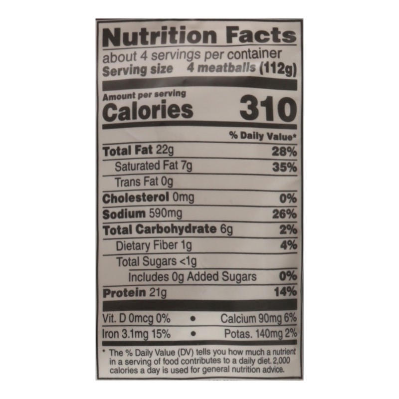 slide 5 of 5, Gardein Ultimate Plant-Based Meatballs, Frozen Meatballs, 15 oz., 15 oz