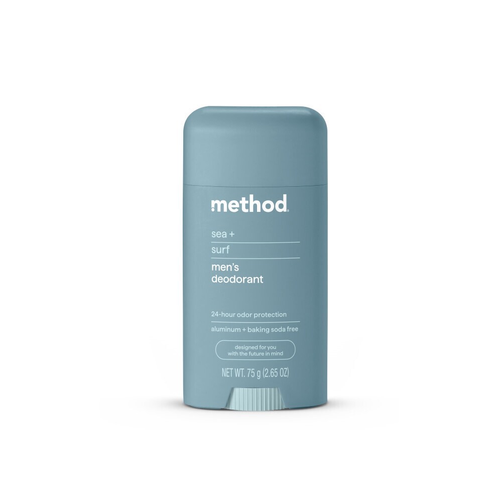 slide 3 of 4, Method Deodorant Stick Sea + Surf, 2.65 fl oz