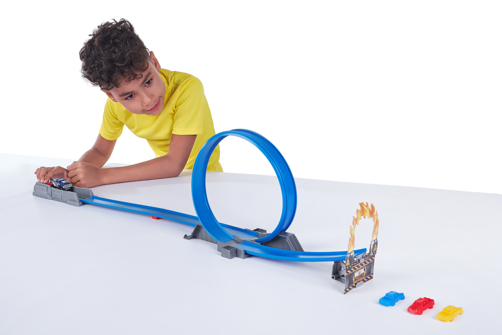 slide 3 of 4, Zuru Metal Machines Road Rampage Vehicle Track Set, 1 ct