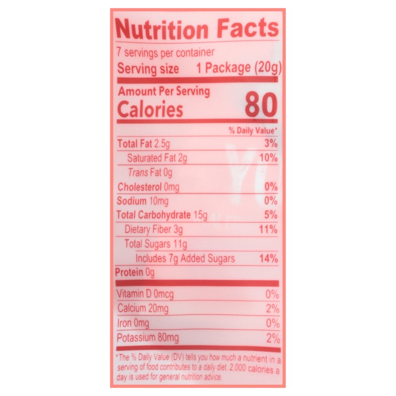 slide 4 of 5, Nature's Garden Probiotic Strawberry Yoggies Multi Pack 7 - 0.7 oz Bags, 7 ct