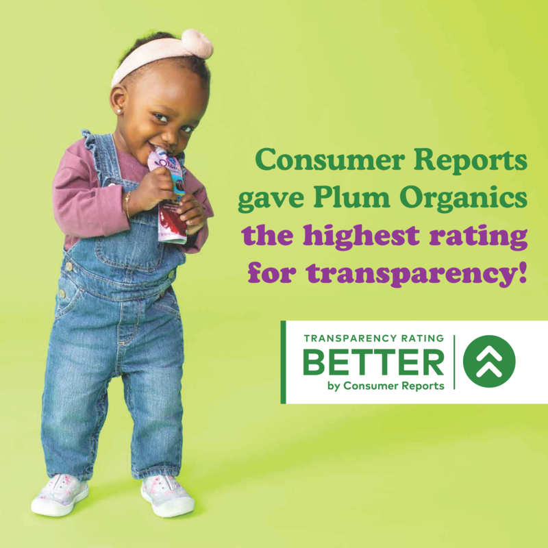 slide 5 of 5, Plum Organics Teensy Snacks Mixed Berry Soft Fruit Snacks .35oz Pouch/5-Count Box, 1.75 oz