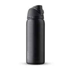 Owala Freesip Stainless Steel Water Bottle - Very Very Dark Black