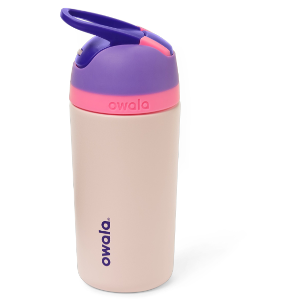 slide 1 of 1, Owala Kidsflip Bunny Business, 14 fl oz