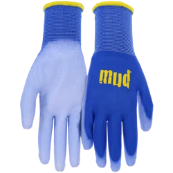 MUD® Lite Gardening Gloves 3-Pack - Brilliant Blue, 3 pk
