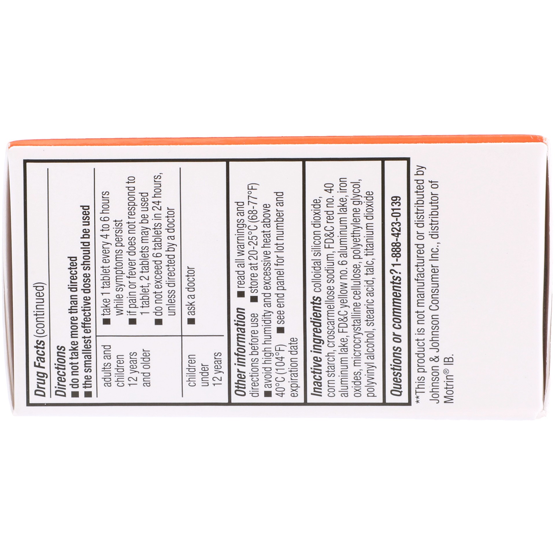 slide 5 of 6, Topcare Ibup Tabs Orange, 100 ct
