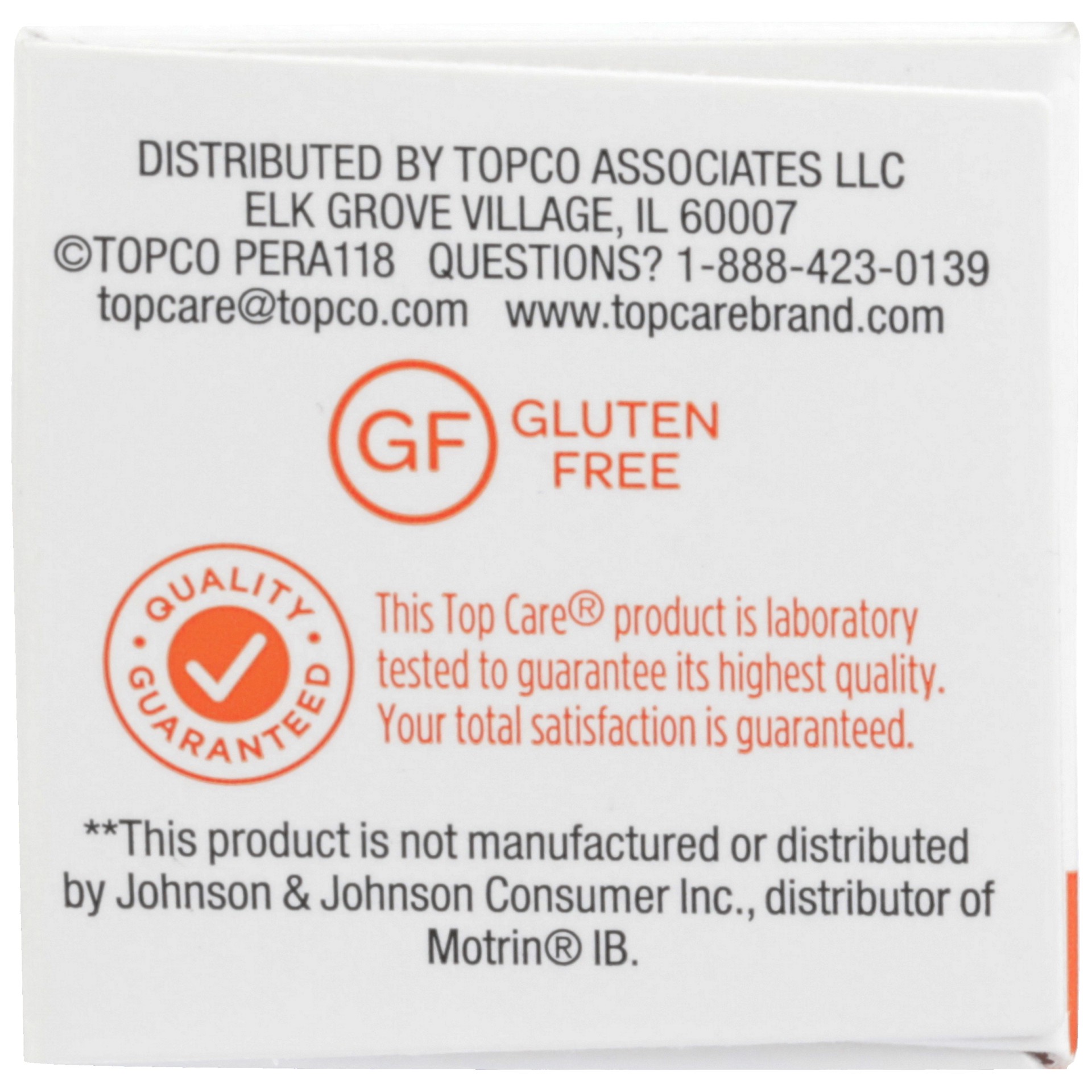 slide 3 of 6, Topcare Ibup Caps Orange, 100 ct