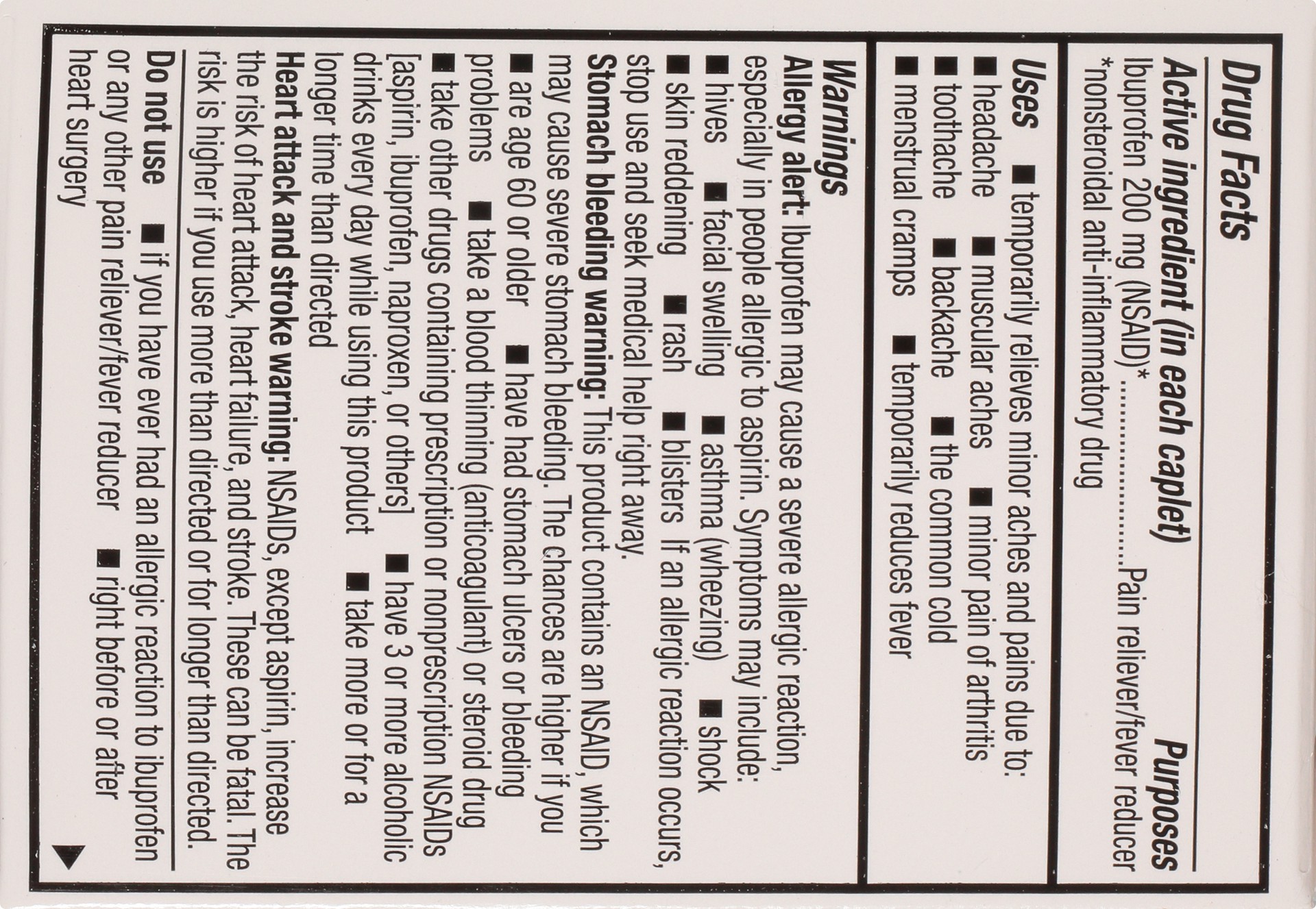 slide 4 of 6, TopCare TOP CARE Topco Associates Ibuprofen Tablets, 24 ct