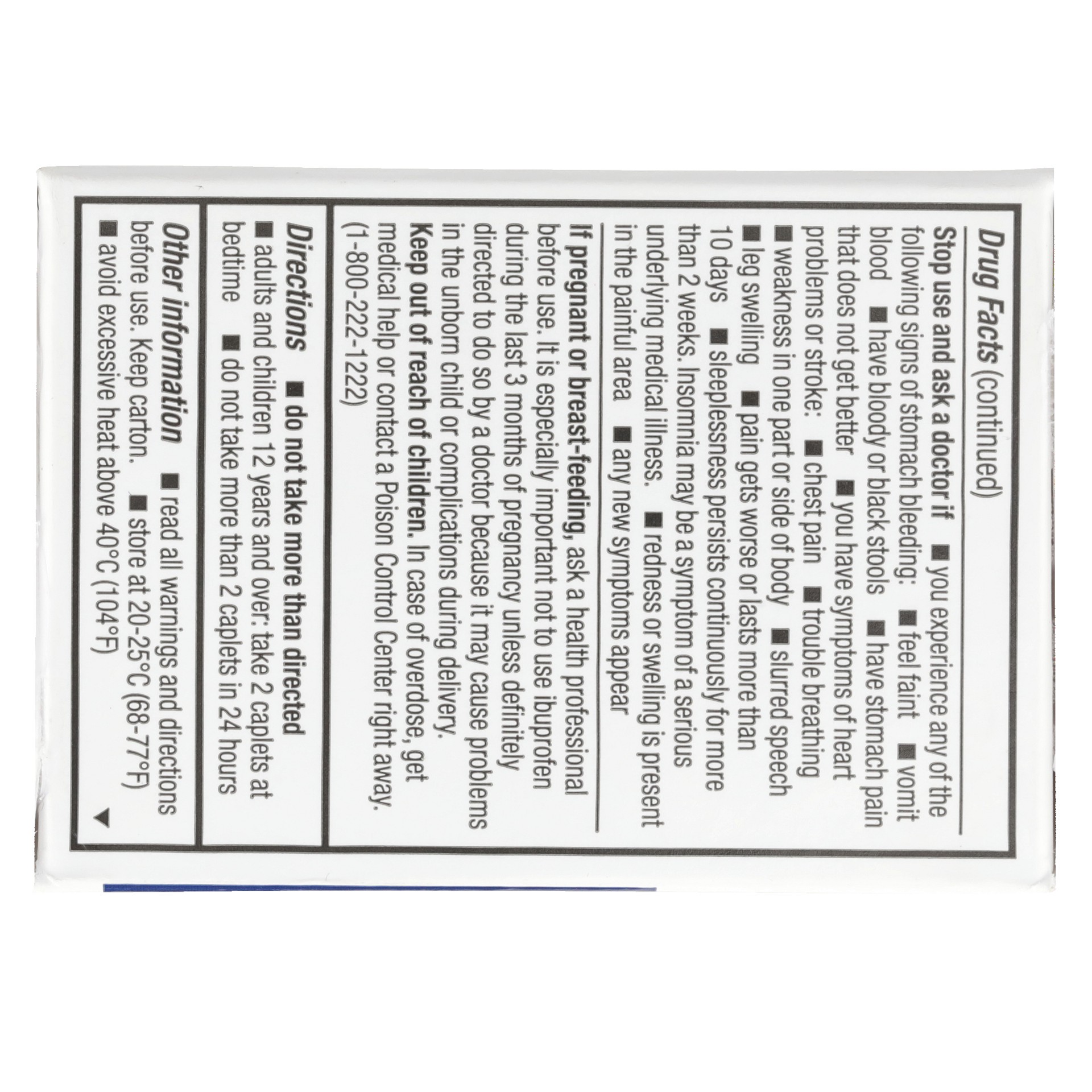 slide 4 of 6, TopCare Health Nighttime 200 mg Ibuprofen PM 20 Coated Caplets, 20 ct