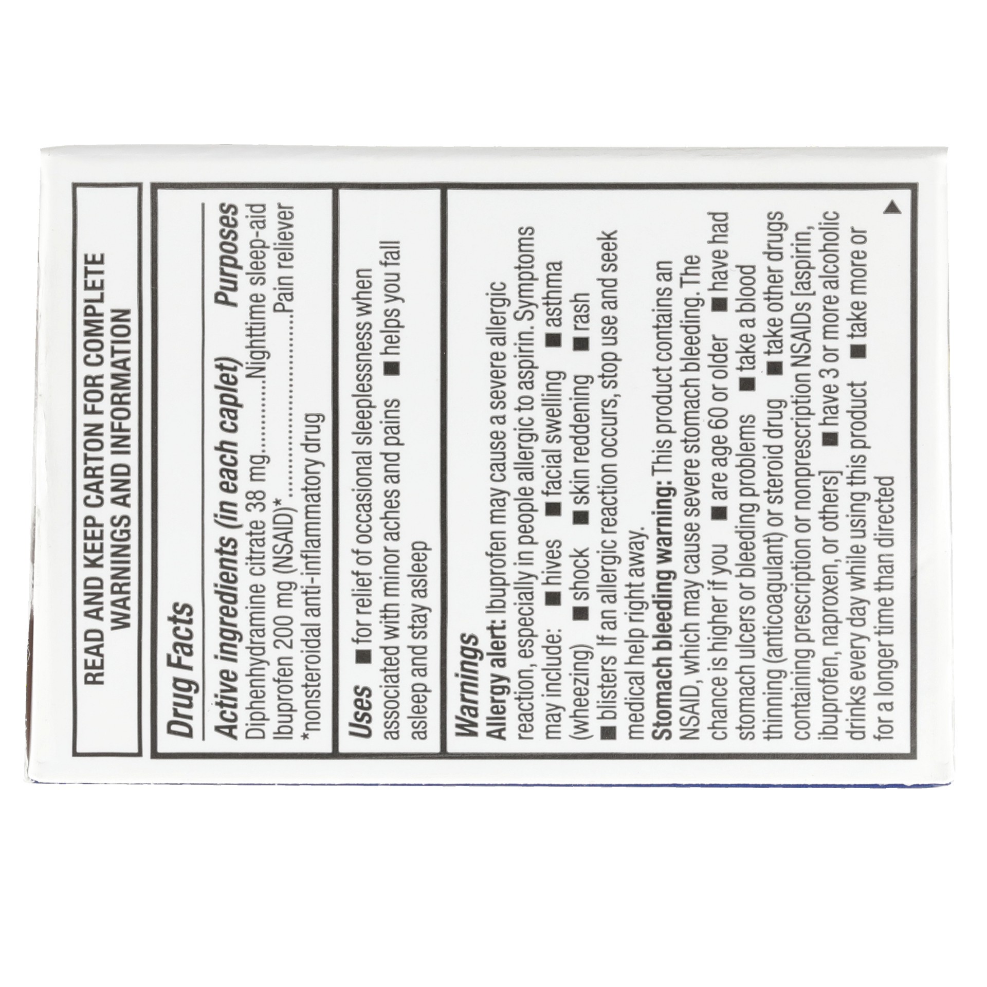 slide 5 of 6, TopCare Health Nighttime 200 mg Ibuprofen PM 20 Coated Caplets, 20 ct