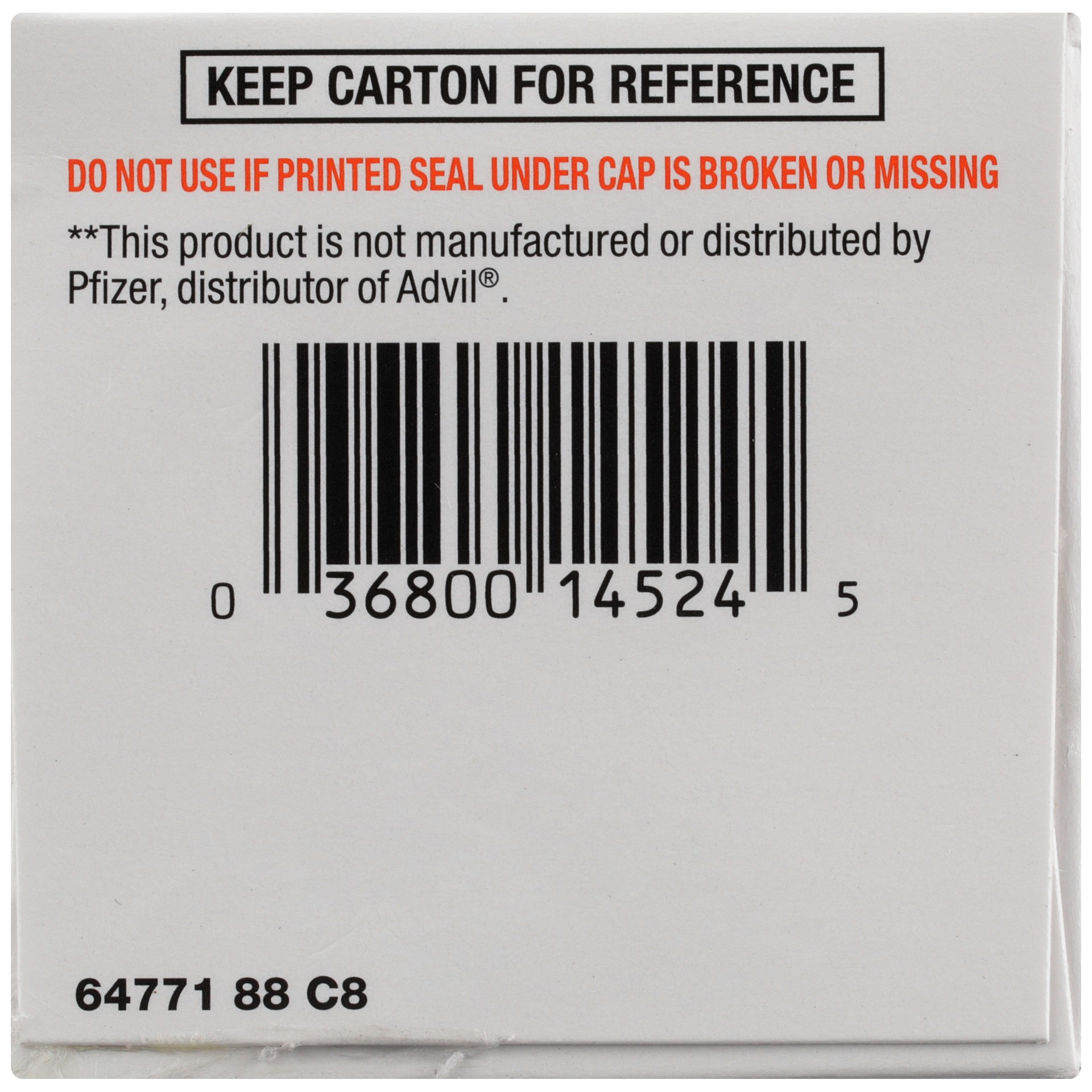 slide 5 of 6, Topcare Ibuprofen Capsules, 50 ct